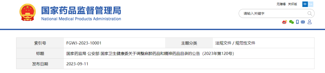 依托咪酯列入第二类精神药品目录！依托咪酯检测，势在必行